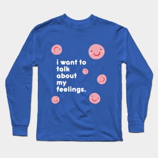 feelings Long Sleeve T-Shirt